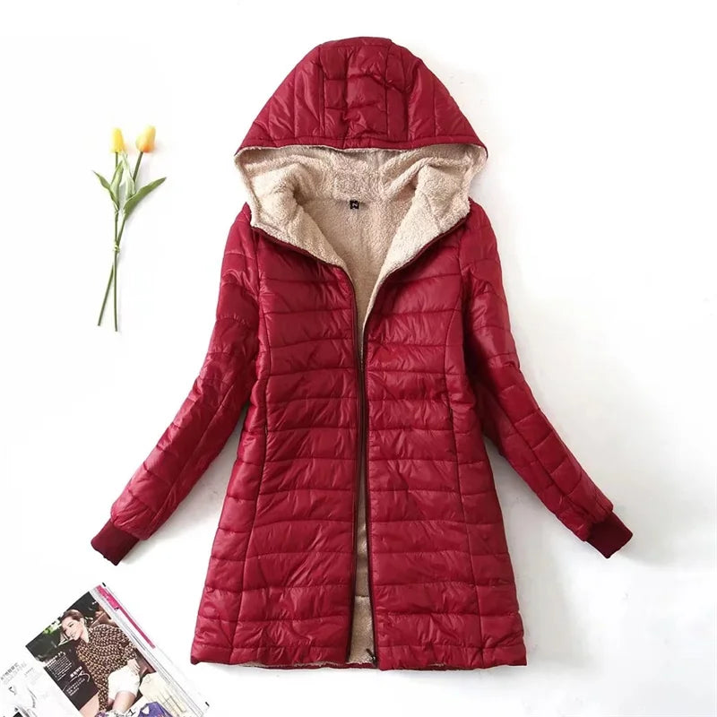 LM | Loose hooded jacket