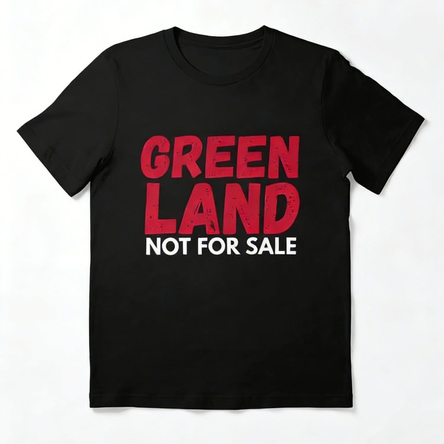Greenland Not For Sale Men's Casual T-shirt elevenforest