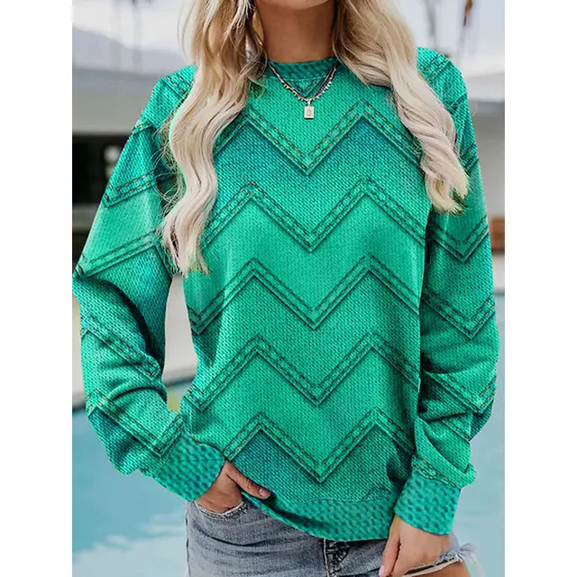 LM | Print Pullover Sweatshirt
