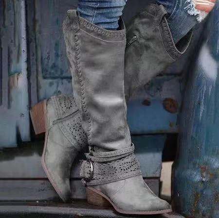 Chic Orthopedic Boots with Unique Design