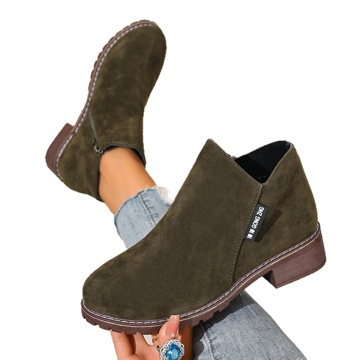Vintage Inspired Orthopedic Boots