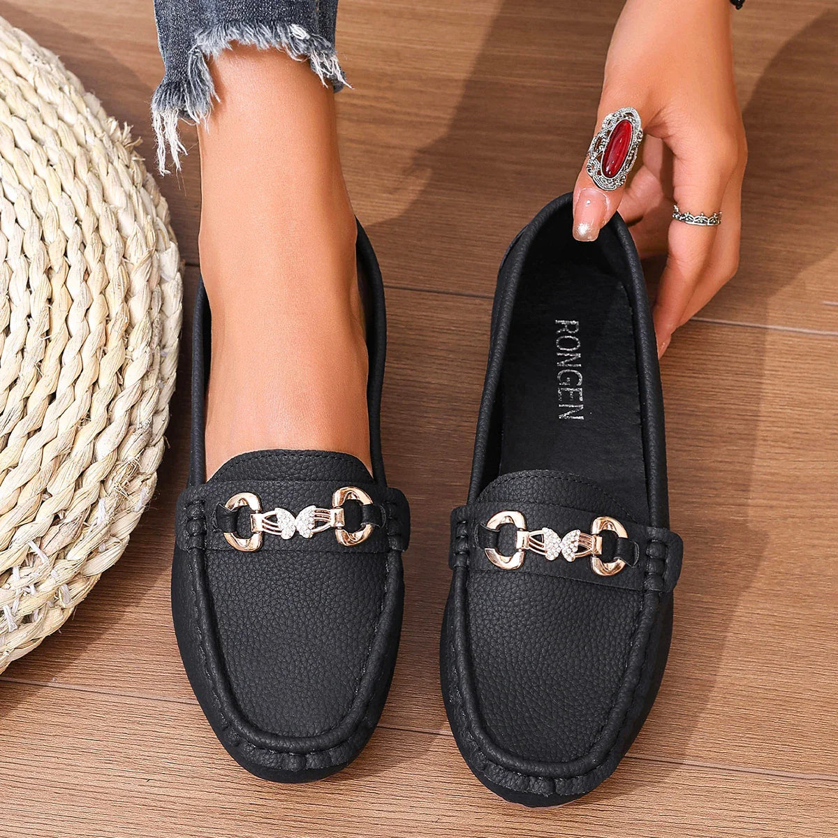 Sleek and Supportive Orthopedic Shoes