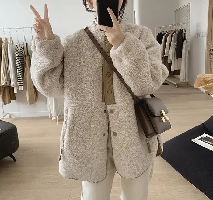 LM | Cosy Oversized Jacket for women