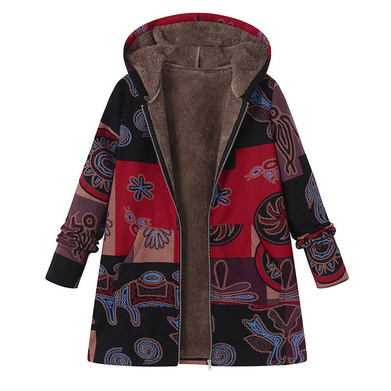 LM | Vintage patterned jacket