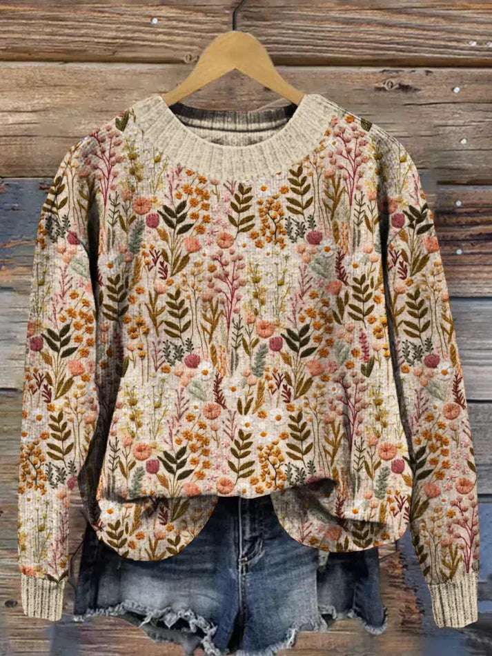 Timeless Vintage Style Jumper