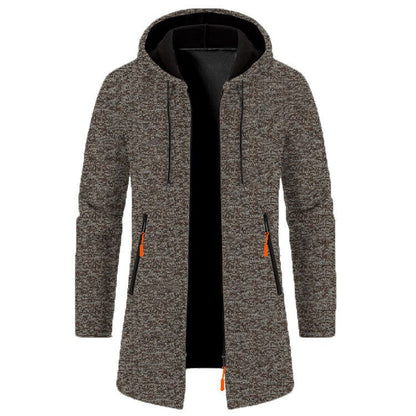 Men's Vintage Knitted Fleece Cardigan Jacket artswardrobe