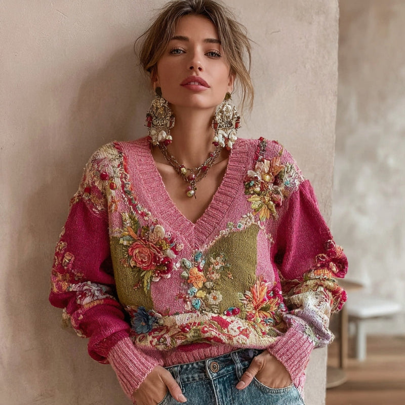 Timeless Vintage Style Jumper