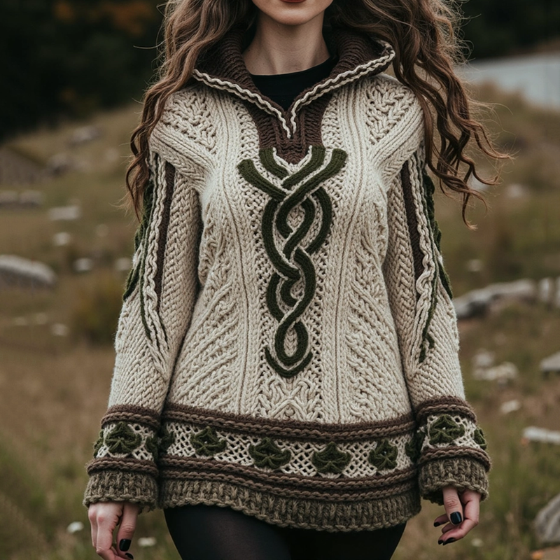 Timeless Vintage Style Jumper