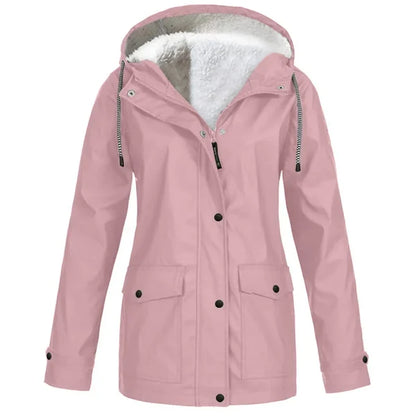 LM | Raincoat with pocket for women