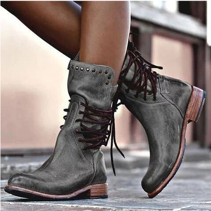 Classic Orthopedic Boots with Timeless Style