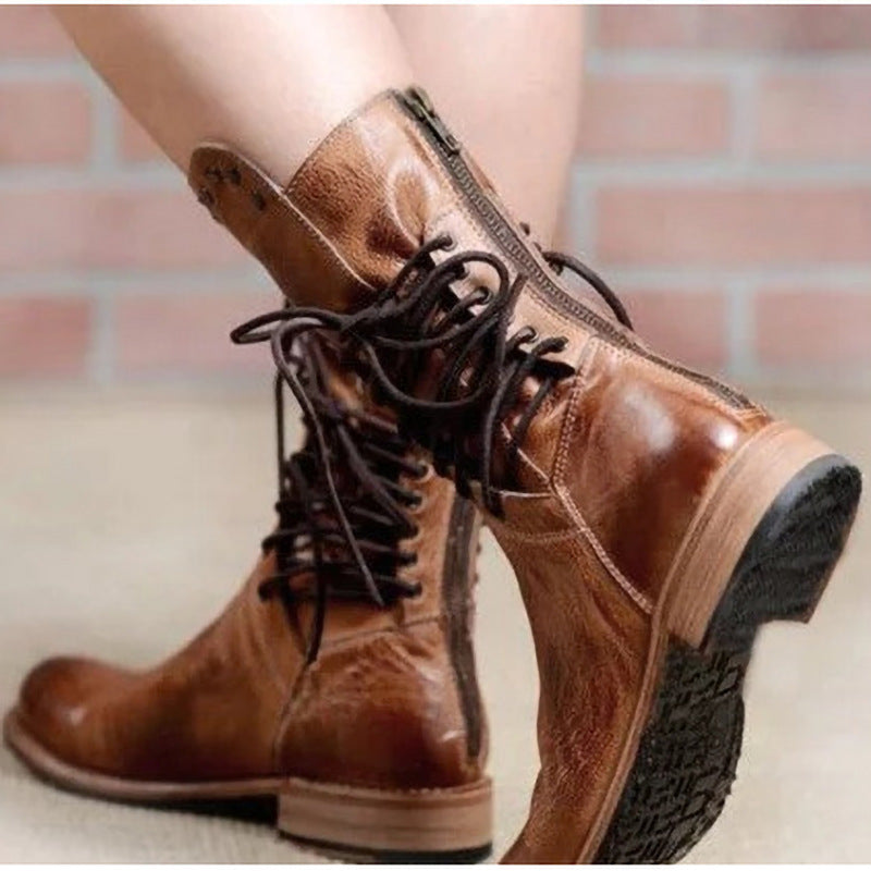 Classic Orthopedic Boots with Timeless Style