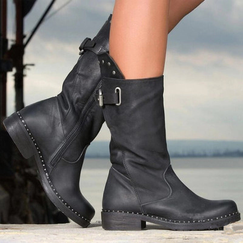 Classic Orthopedic Boots with Timeless Style