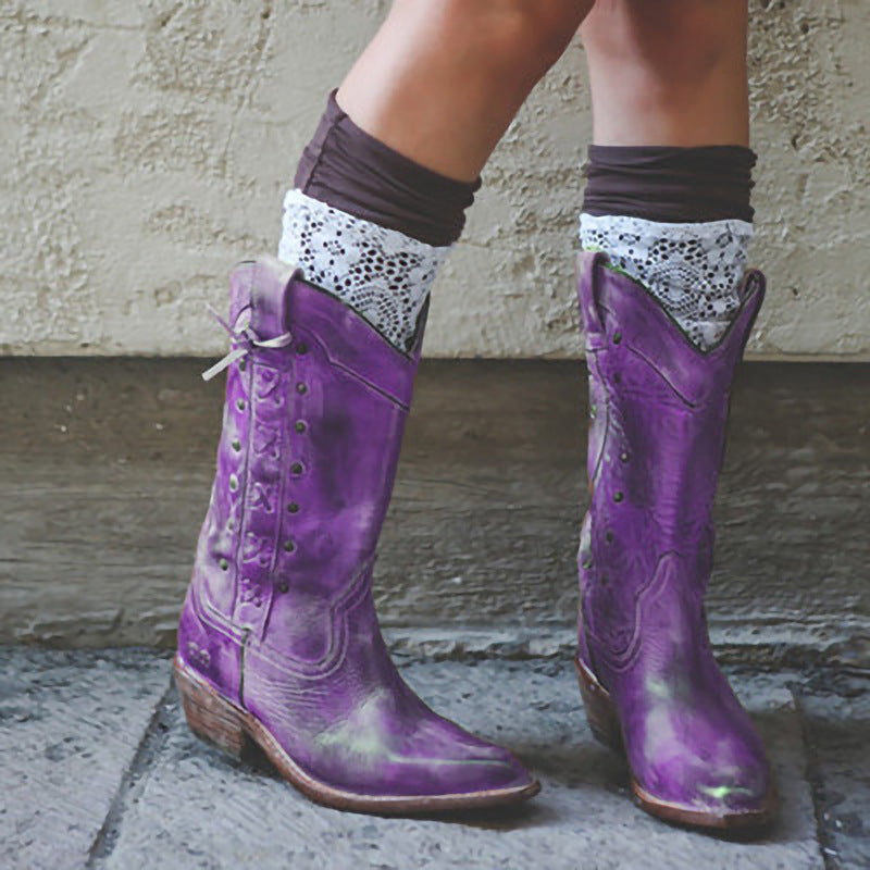 Vintage Inspired Orthopedic Boots