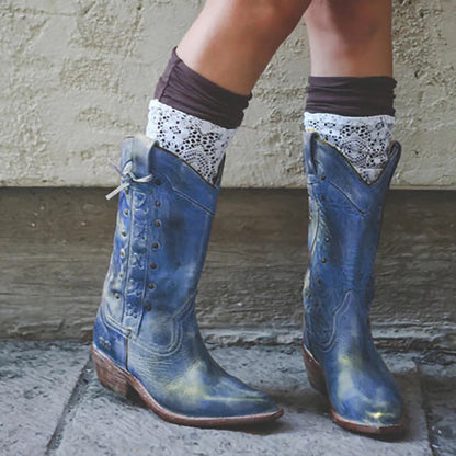 Vintage Inspired Orthopedic Boots