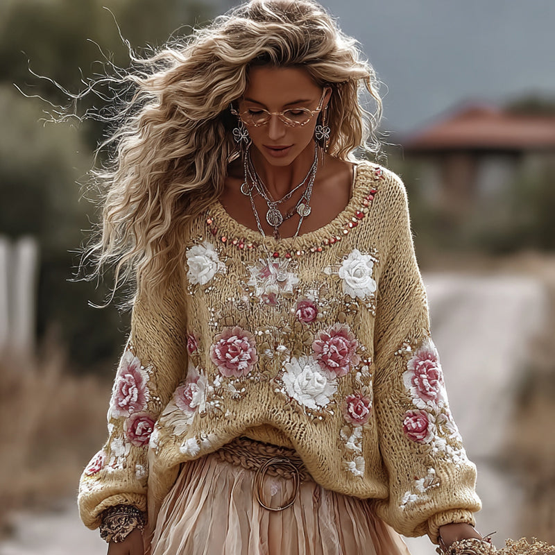 Timeless Vintage Style Jumper