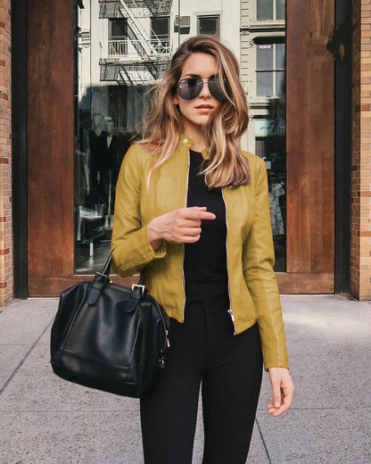 LM | Elegant zip jacket for women