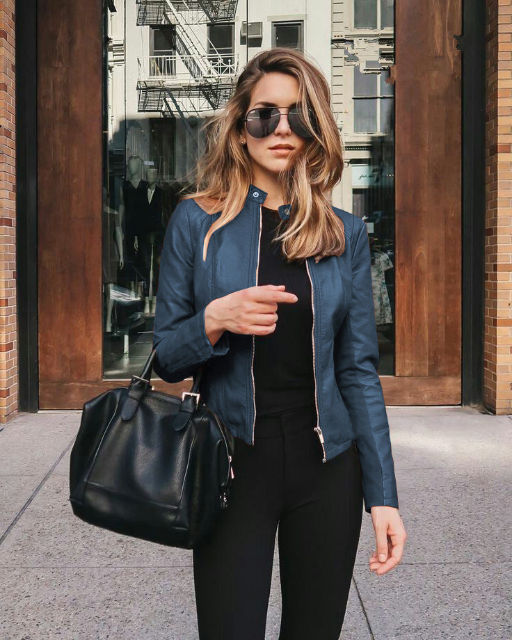 LM | Elegant zip jacket for women