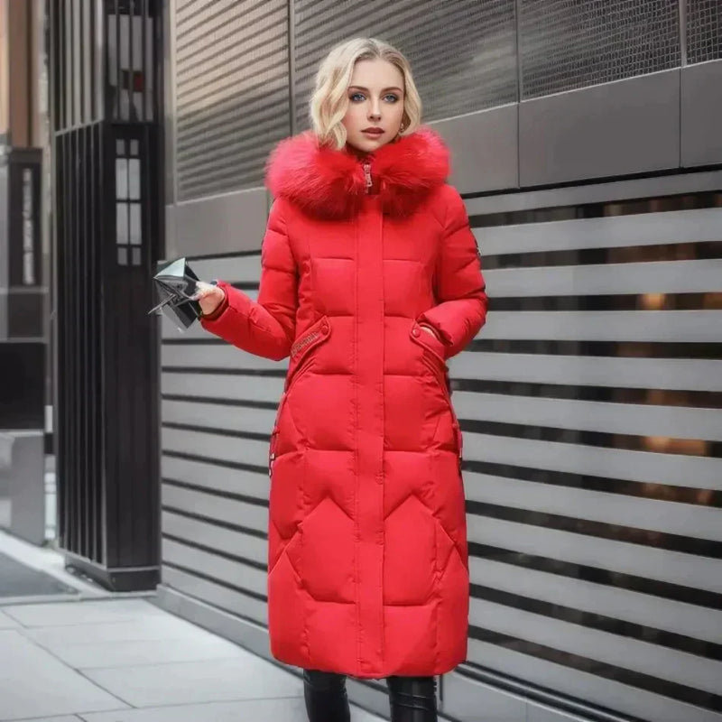 LM | Stylish jacket with faux fur