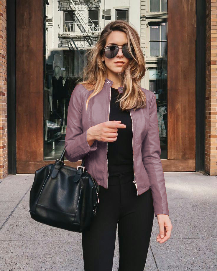 LM | Elegant zip jacket for women