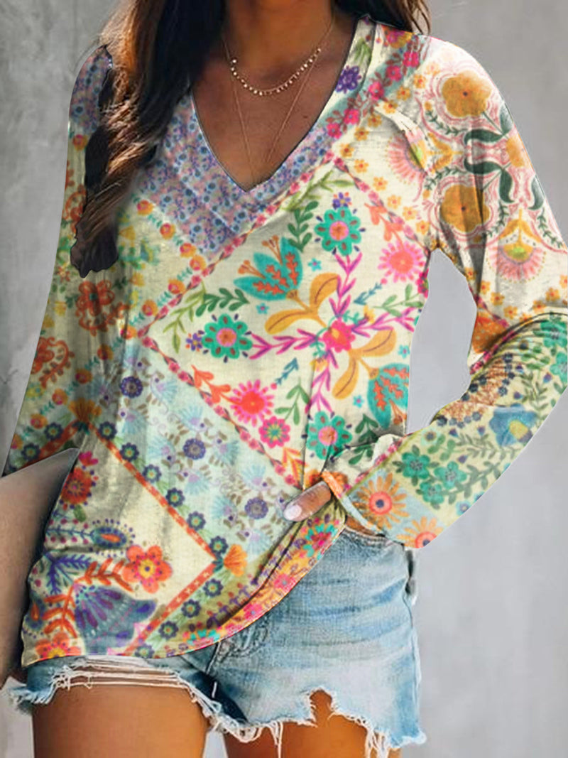 Timeless Vintage Style Top
