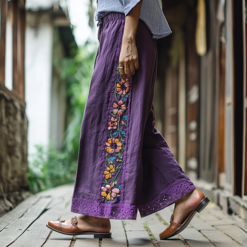 Timeless Vintage Style Trousers