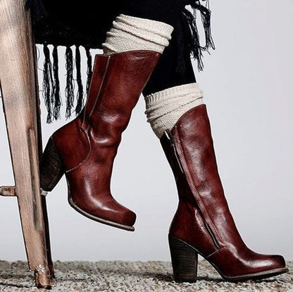 Classic Orthopedic Boots with Timeless Style