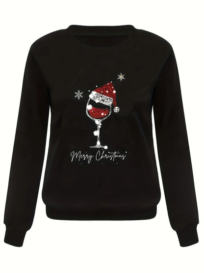 LM | MW - Festive sweatshirt with Christmas magic