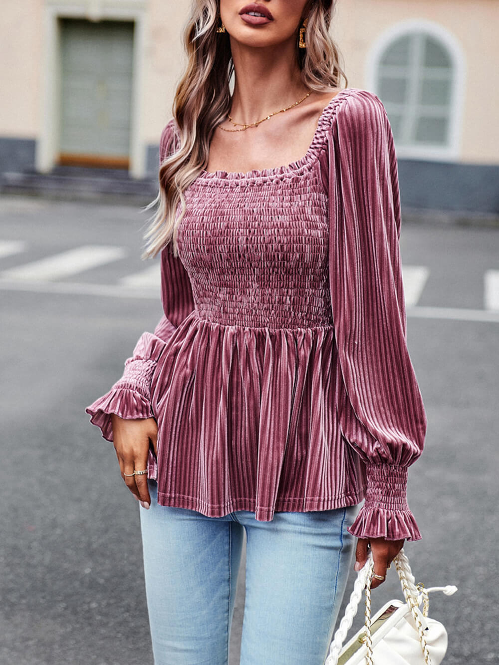 Timeless Vintage Style Top