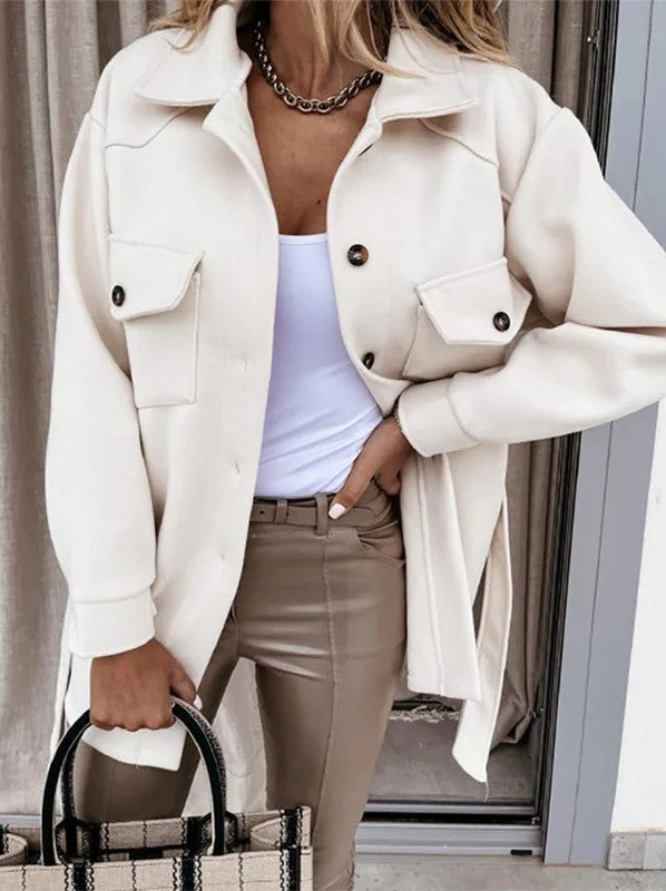 LM | elegant jacket with buttons and pockets