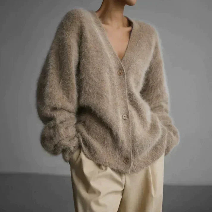 LM | Cashmere couture cardigan