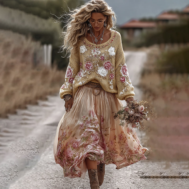 Timeless Vintage Style Jumper