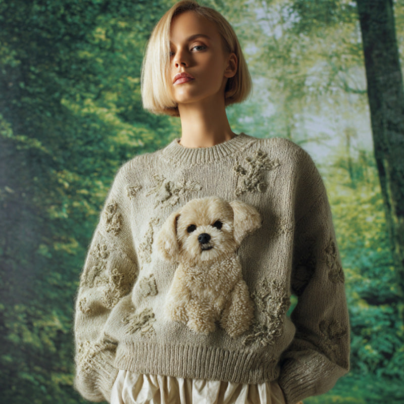 Timeless Vintage Style Jumper