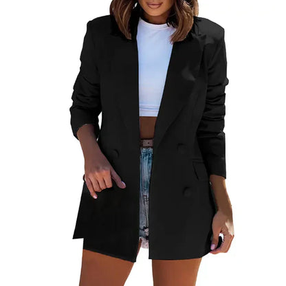 LM | slim-fit cardigan blazer