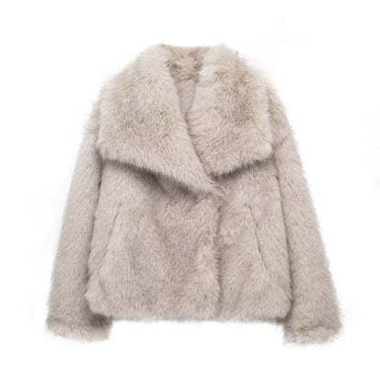 LM | Elegant fleece jacket for women