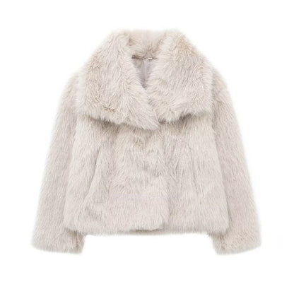 LM | Elegant fleece jacket for women