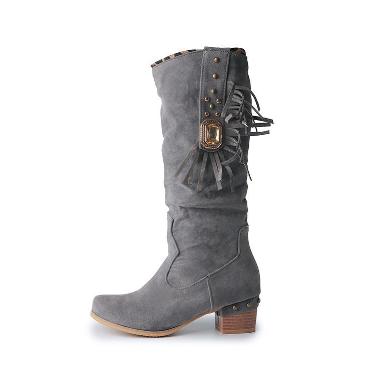 Chic Orthopedic Boots with Unique Design