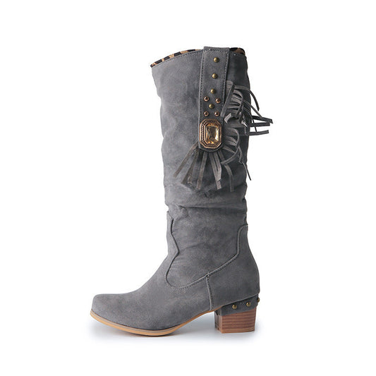 Chic Orthopedic Boots with Unique Design