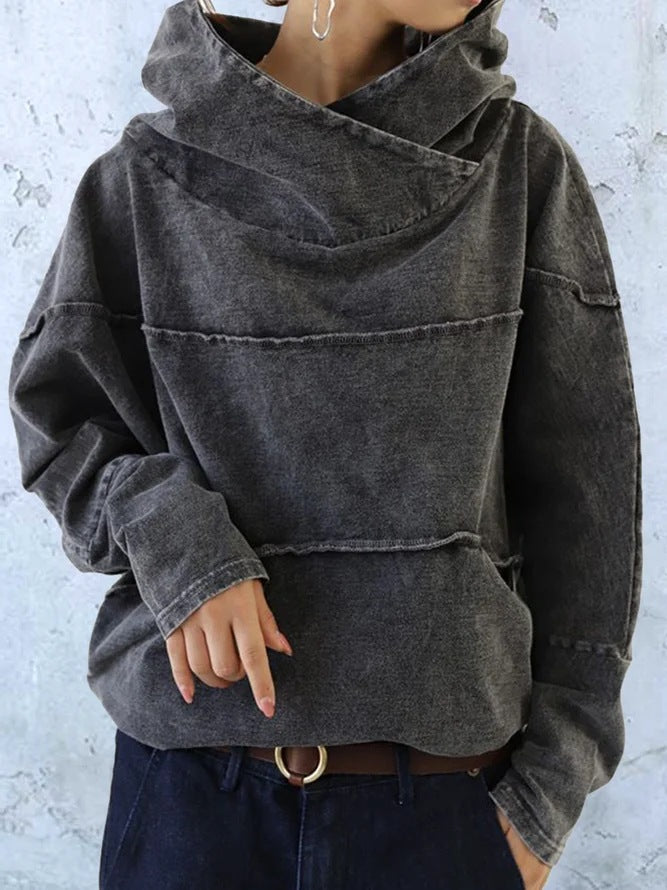 LM | Fashionable loose cotton hoodie