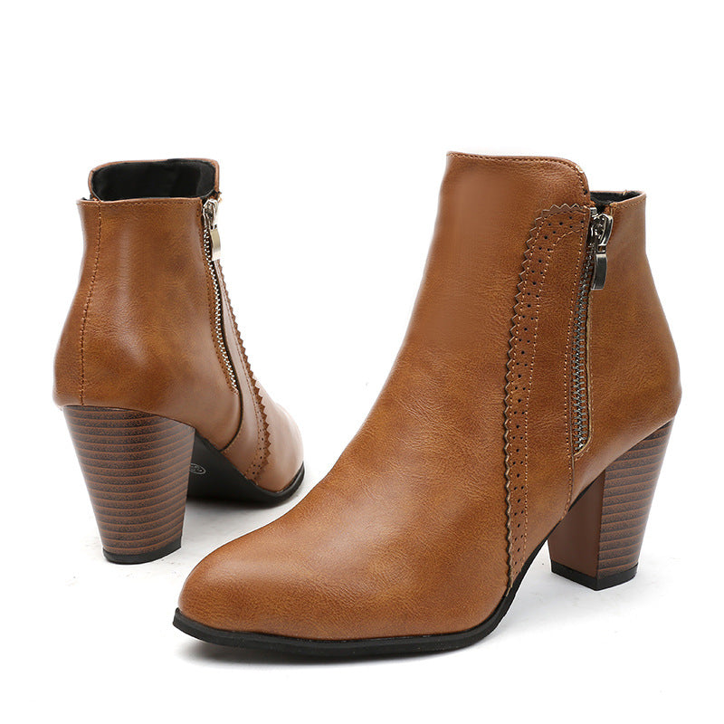 Classic Orthopedic Boots with Timeless Style