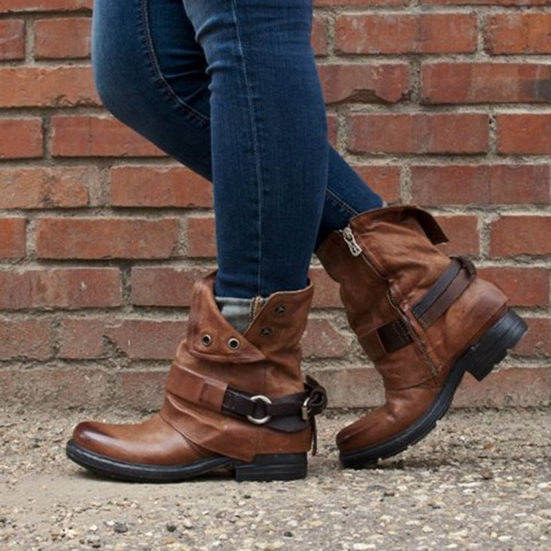 Classic Orthopedic Boots with Timeless Style