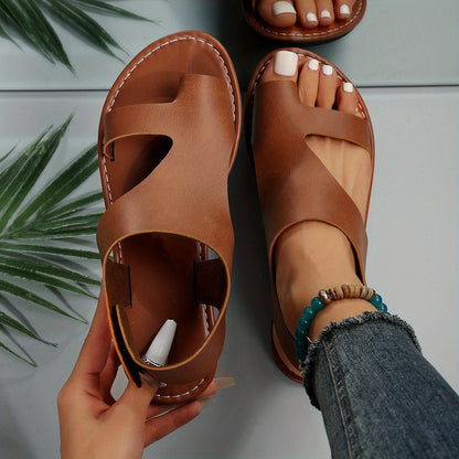 LM | Fashionable sandals with open toe and cut-out design