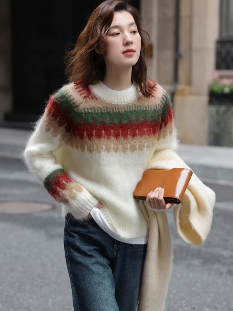 Timeless Vintage Style Jumper