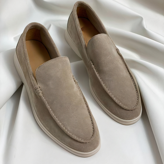 LM | Men's casual shoes suede loafer slip on