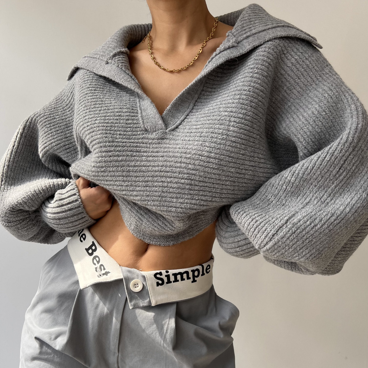 Timeless Vintage Style Jumper