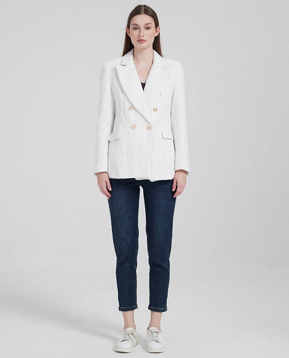LM | Double-breasted blazer for women