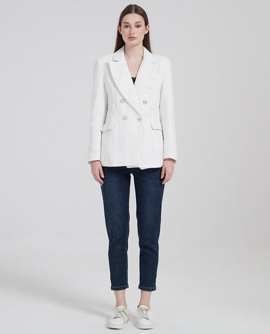 LM | Double-breasted blazer for women