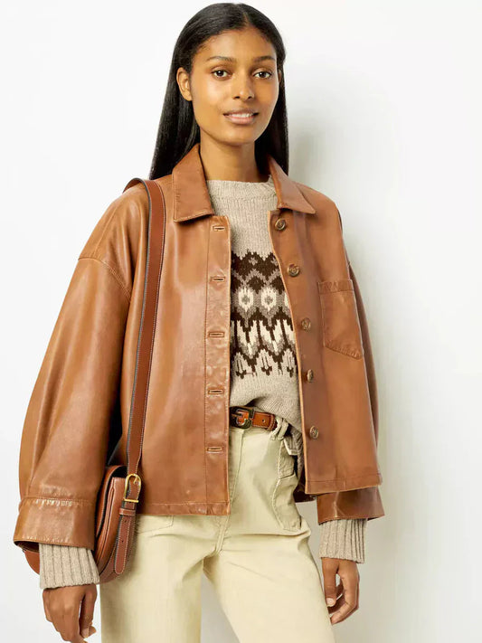 LM | Vintage leather jacket