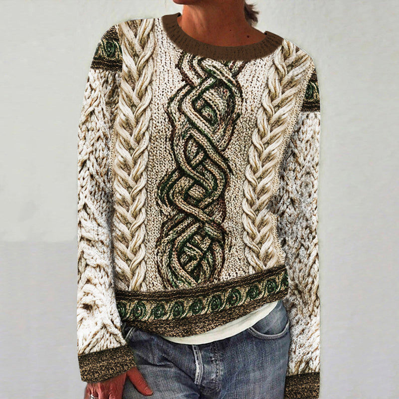 Timeless Vintage Style Jumper