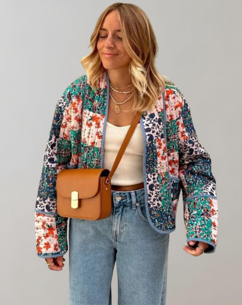 LM | Casual printed soft jacket