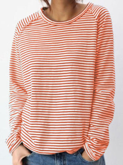 LM | Striped long-sleeved top